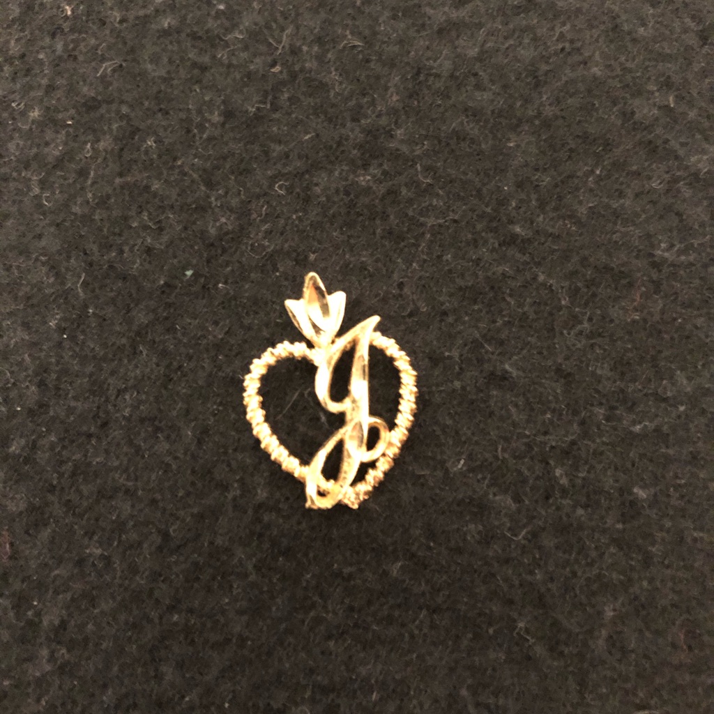 Initial J Pendent